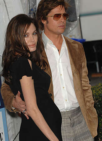 Angelina Jolie og Brad Pitt bekrefter graviditeten Angelina Jolie og Brad Pitt bekrefter graviditeten