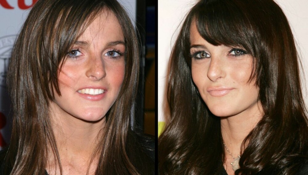 Ali Lohan, i mai 2007 og nå Ali Lohan, i mai 2007 og nå