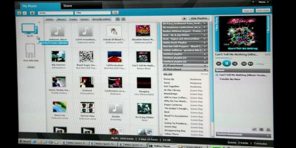 Nokia Music Store lar deg hadle musikk fra PC eller direkte fra mobil. Nokia Music Store lar deg hadle musikk fra PC eller direkte fra mobil.