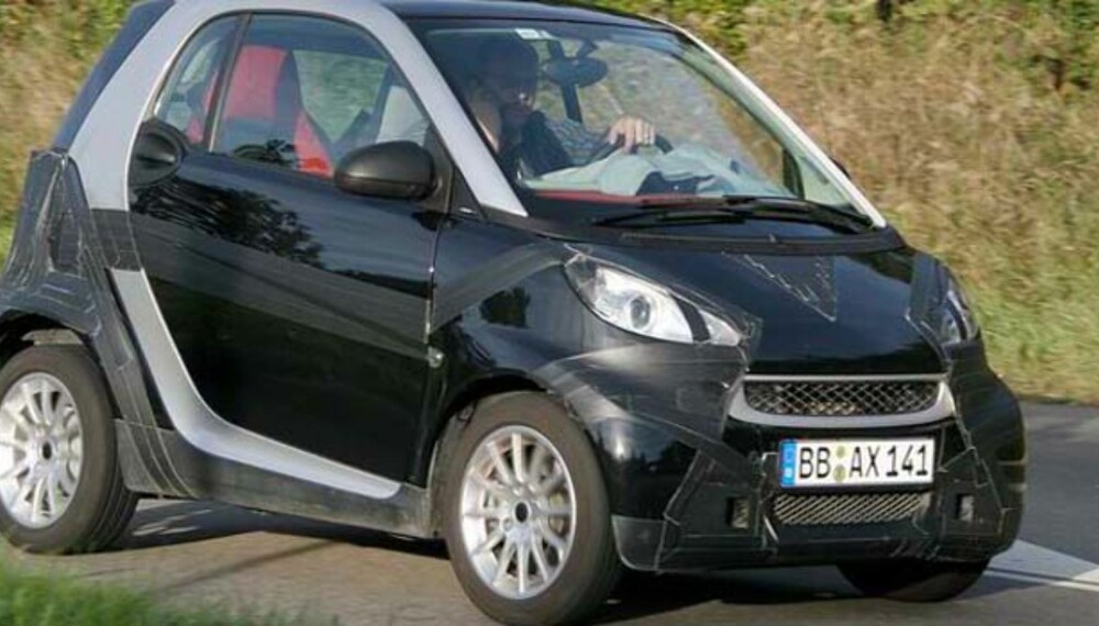 Smart ForTwo kommer til våren. Foto: Automedia Smart ForTwo kommer til våren. Foto: Automedia