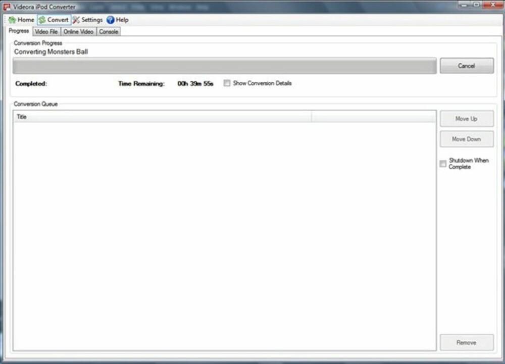 Steg 6: Vidora legger den ferdigkonverterte videofilen i iTunes-biblioteket automatisk, og deretter er det bare å synkronisere iPod-en som vanlig. Steg 6: Vidora legger den ferdigkonverterte videofilen i iTunes-biblioteket automatisk, og deretter er det bare å synkronisere iPod-en som vanlig.