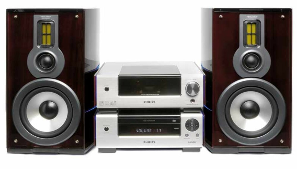 Philips MCD908 DVD stereosystem er en unik kombinasjon av den analoge hi-fi teknologien og nyere digitale teknikker. Philips MCD908 DVD stereosystem er en unik kombinasjon av den analoge hi-fi teknologien og nyere digitale teknikker.
