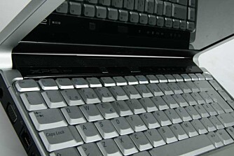 IKKE STRAMT: Tastaturet slarker i meste laget. IKKE STRAMT: Tastaturet slarker i meste laget.