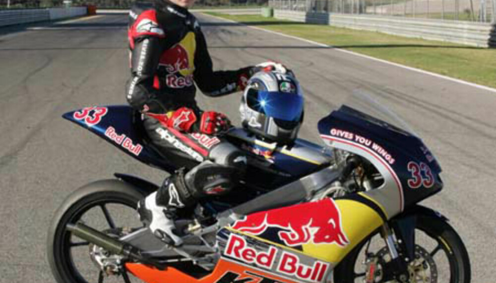 Sturla Borch fra Heggedal kan bli den første nordmannen i MotoGP (Foto: Gepa) Sturla Borch fra Heggedal kan bli den første nordmannen i MotoGP (Foto: Gepa)