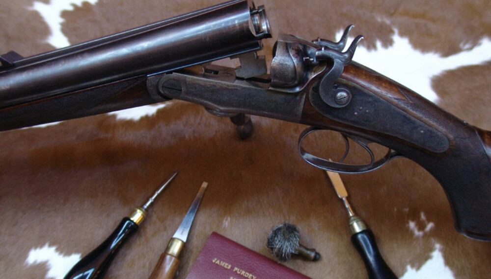 Denne dobbeltløpte elefantrifla er like god i dag som da den ble laget i 1886, lover James Purdey & Sons. (Foto: Purdey) Denne dobbeltløpte elefantrifla er like god i dag som da den ble laget i 1886, lover James Purdey & Sons. (Foto: Purdey)