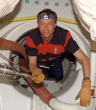 Christer Fuglesang. Foto: NASA Christer Fuglesang. Foto: NASA