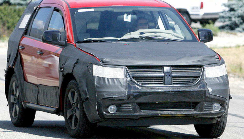 Dodge Crew blir en crossover med klar identitet. (Foto: Automedia) Dodge Crew blir en crossover med klar identitet. (Foto: Automedia)