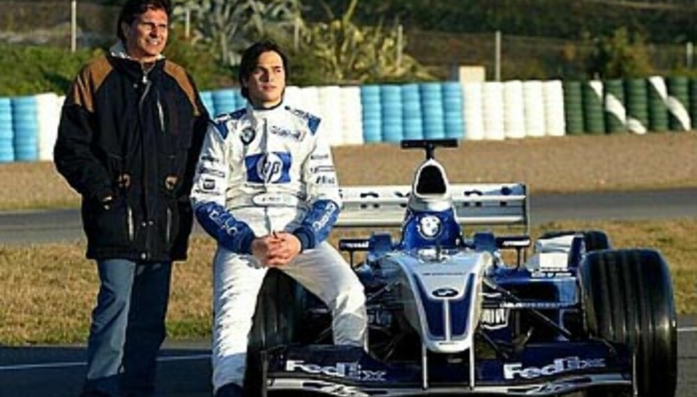 Far og sønn Piquet. Begge svært gode bak rattet, men pappa Piquet må lære seg å sette ned farten. Far og sønn Piquet. Begge svært gode bak rattet, men pappa Piquet må lære seg å sette ned farten.