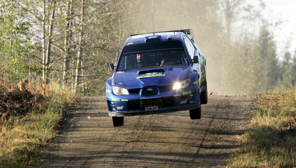 Petter Solberg har gjort det bedre på asfalt enn på grus i tester i sommer. Foto: Tony Welam/SWRT Petter Solberg har gjort det bedre på asfalt enn på grus i tester i sommer. Foto: Tony Welam/SWRT