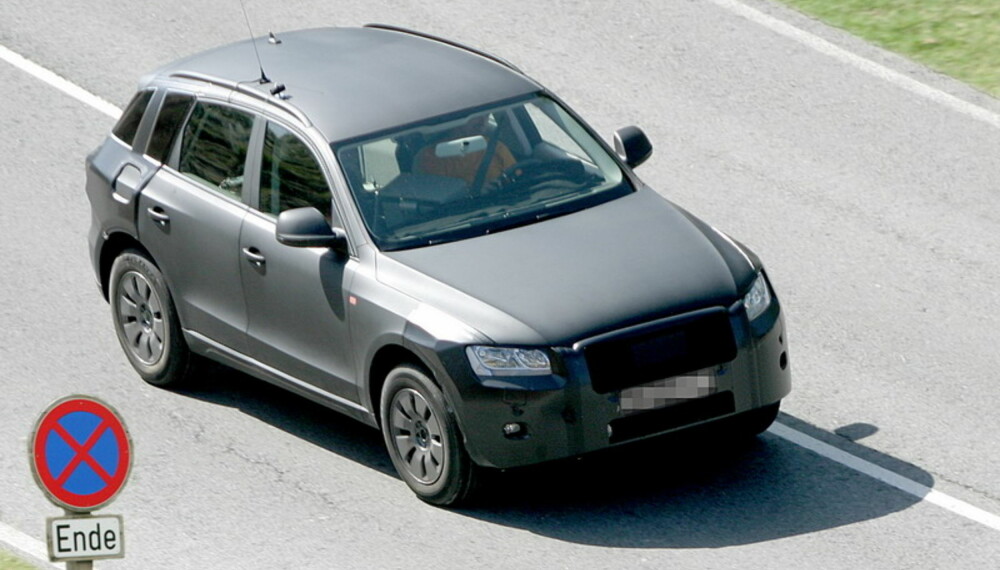 Q5 blir en femseters kompakt-SUV, i klasse med BMW X3 og Land Rover Freelander. Under skallet får den neste generasjons quattro-firehjulstrekksystem, og et stort knippe motorer. Foto: Automedia Q5 blir en femseters kompakt-SUV, i klasse med BMW X3 og Land Rover Freelander. Under skallet får den neste generasjons quattro-firehjulstrekksystem, og et stort knippe motorer. Foto: Automedia