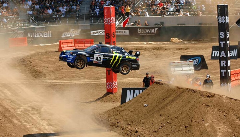 Dette hoppet var det store samtaleemnet på X-Games. Foto: Subaru USA Dette hoppet var det store samtaleemnet på X-Games. Foto: Subaru USA