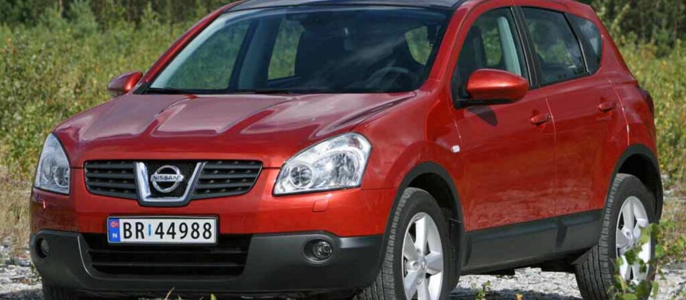 OUTSIDER: Nissan Qashqai selger som varmt hvetebrød, men bare 1 av fire er med firehjulstrekk og kan kalles SUV. OUTSIDER: Nissan Qashqai selger som varmt hvetebrød, men bare 1 av fire er med firehjulstrekk og kan kalles SUV.