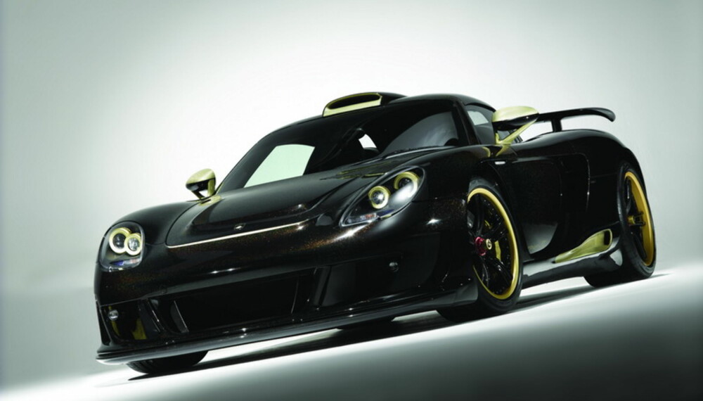 En Porsche Carrera GT er ekstrem i utgangspunktet. Gemballa gjør den enda med ekstrem. Nå har de lagd en spesialvariant av sin ombygde variant. En Porsche Carrera GT er ekstrem i utgangspunktet. Gemballa gjør den enda med ekstrem. Nå har de lagd en spesialvariant av sin ombygde variant.