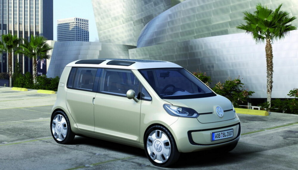 Space Up! Blue er en mer rommelig variant av Volkswagens kompakte bybil-konseptserie. Space Up! Blue er en mer rommelig variant av Volkswagens kompakte bybil-konseptserie.