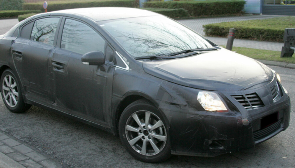 Fronten blir et hakk tøffere, og bilen skal bli mer sporty og virke mer påkostet. Foto: Automedia Fronten blir et hakk tøffere, og bilen skal bli mer sporty og virke mer påkostet. Foto: Automedia