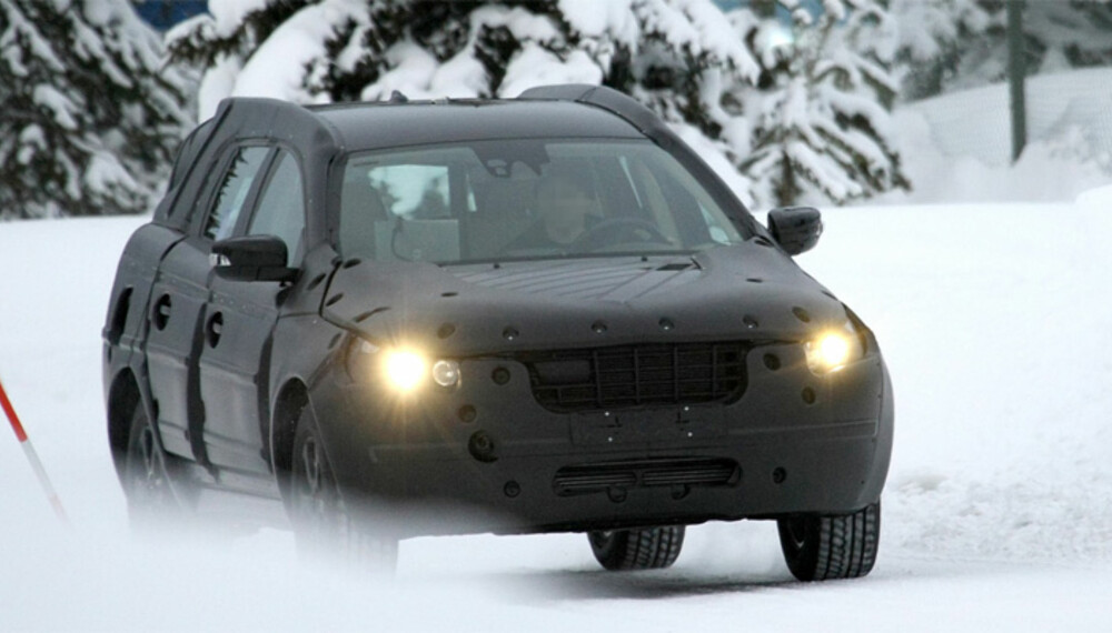 XC60 kommer om et års tid, og før det må bilen naturligvis testes grundig under alle forhold. Foto: Automedia XC60 kommer om et års tid, og før det må bilen naturligvis testes grundig under alle forhold. Foto: Automedia