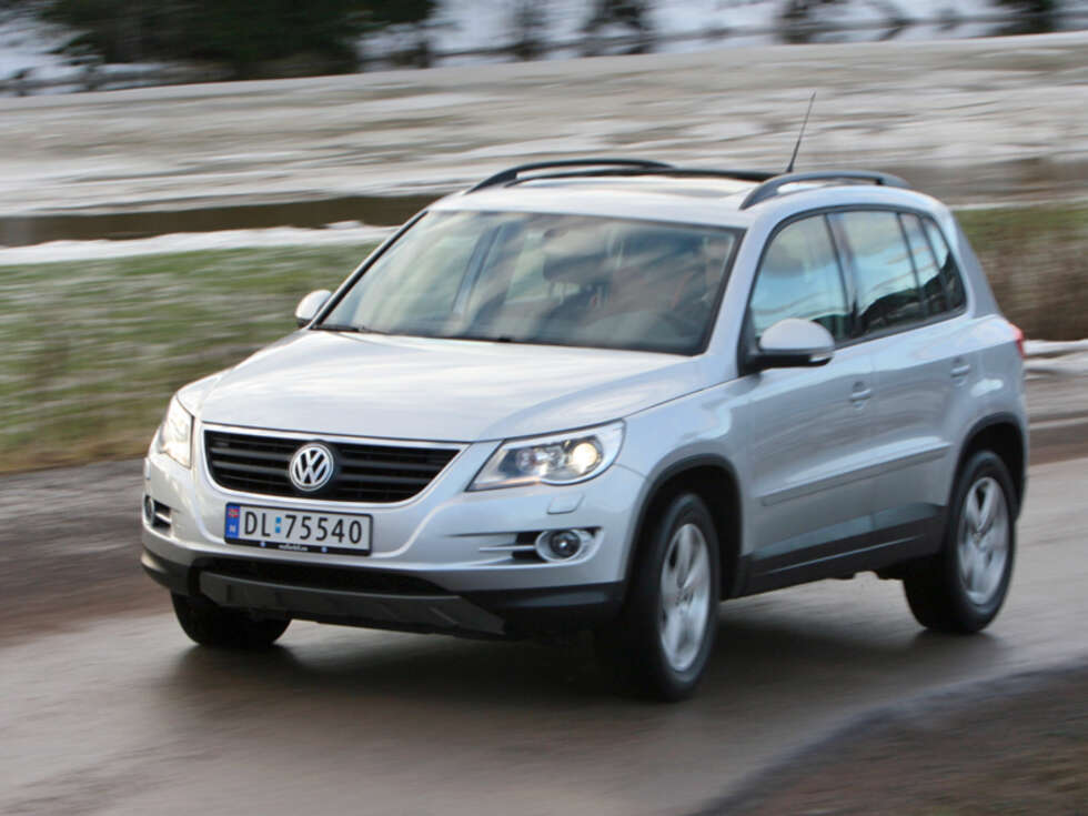 OGSÅ GOD: VW Tiguan fikk også topp-karakter. OGSÅ GOD: VW Tiguan fikk også topp-karakter.