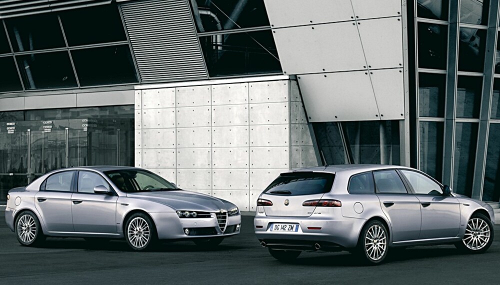 Alfa Romeo 159 Facelift. Foto: Alfa Romeo Alfa Romeo 159 Facelift. Foto: Alfa Romeo