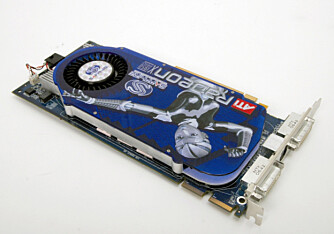 STØYER: Sapphire Radeon X1950 Pro får trekk i testen for at kortet støyer noe. STØYER: Sapphire Radeon X1950 Pro får trekk i testen for at kortet støyer noe.