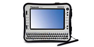 Panasonic Toughbook U1 har trykkfølsom skjerm som kan styres ved hjelp av en pekepinne. Panasonic Toughbook U1 har trykkfølsom skjerm som kan styres ved hjelp av en pekepinne.