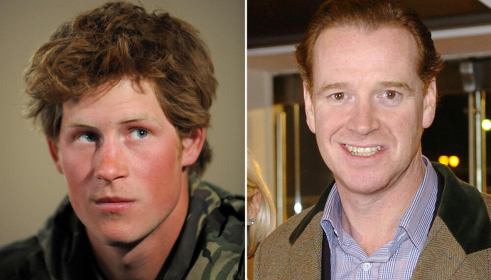 Internasjonal presse har lenge spekulert i om Dianas antatte elsker, James Hewitt (t.h.) er prins Harrys egentlige far. (Foto: WireImage) Internasjonal presse har lenge spekulert i om Dianas antatte elsker, James Hewitt (t.h.) er prins Harrys egentlige far. (Foto: WireImage)