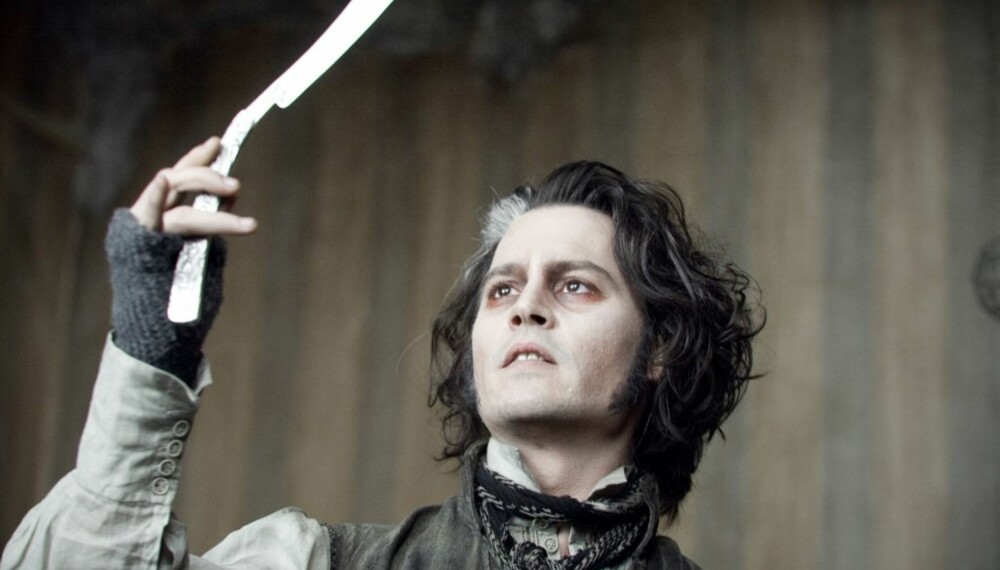 Johnny Depp i "Sweeney Todd" Johnny Depp i "Sweeney Todd"