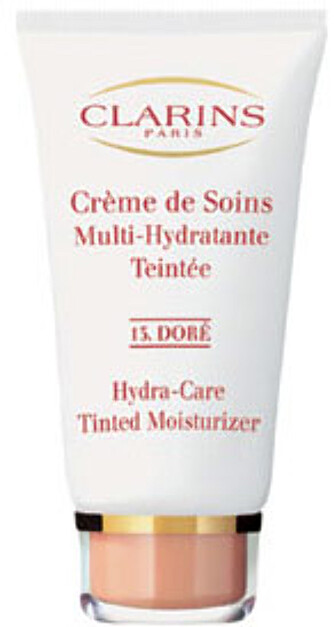 Hydra-Care Tinted Moisturizer fra Clarins. Hydra-Care Tinted Moisturizer fra Clarins.