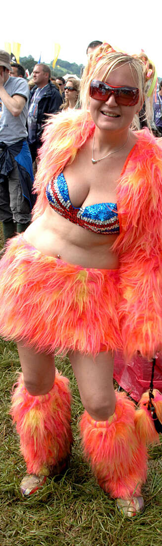 Man kan godt se flott ut selv om man er på festival! Man kan godt se flott ut selv om man er på festival!