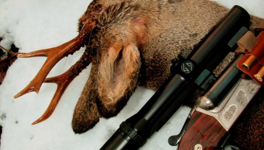 VINTEREN setter krav også til våpen og våpenbehandling. (Foto: Jørund Lien) VINTEREN setter krav også til våpen og våpenbehandling. (Foto: Jørund Lien)