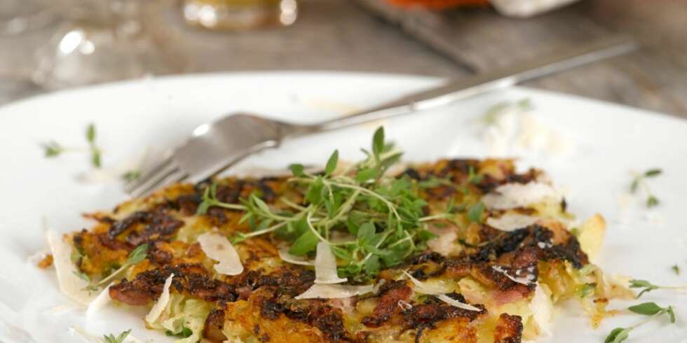 Prøv luksusvarianten av rösti. Prøv luksusvarianten av rösti.