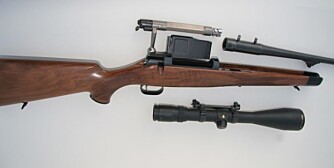 Mauser 03 har lett utskiftbare løp i diverse kalibre. (Foto: Jørund Lien) Mauser 03 har lett utskiftbare løp i diverse kalibre. (Foto: Jørund Lien)