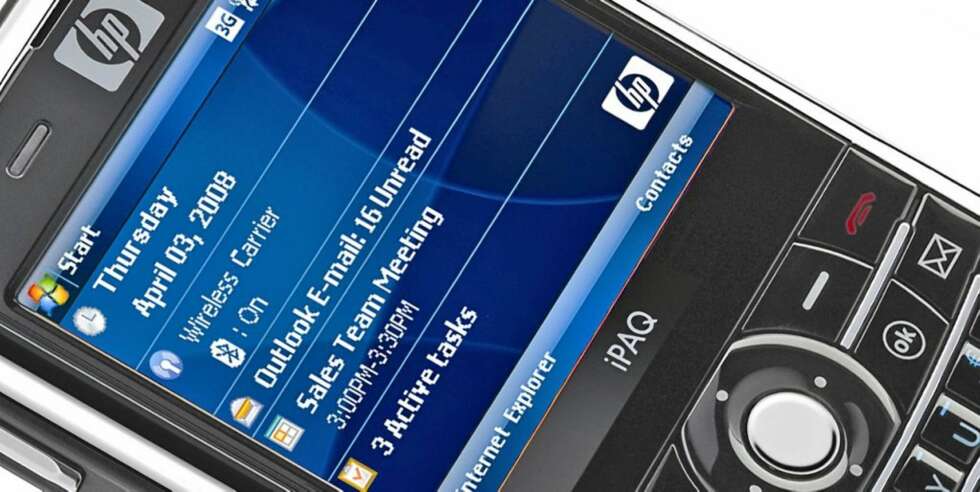 På en så stor telefon som HP iPaq 910c kunne det gjort seg med en litt større skjerm. På en så stor telefon som HP iPaq 910c kunne det gjort seg med en litt større skjerm.