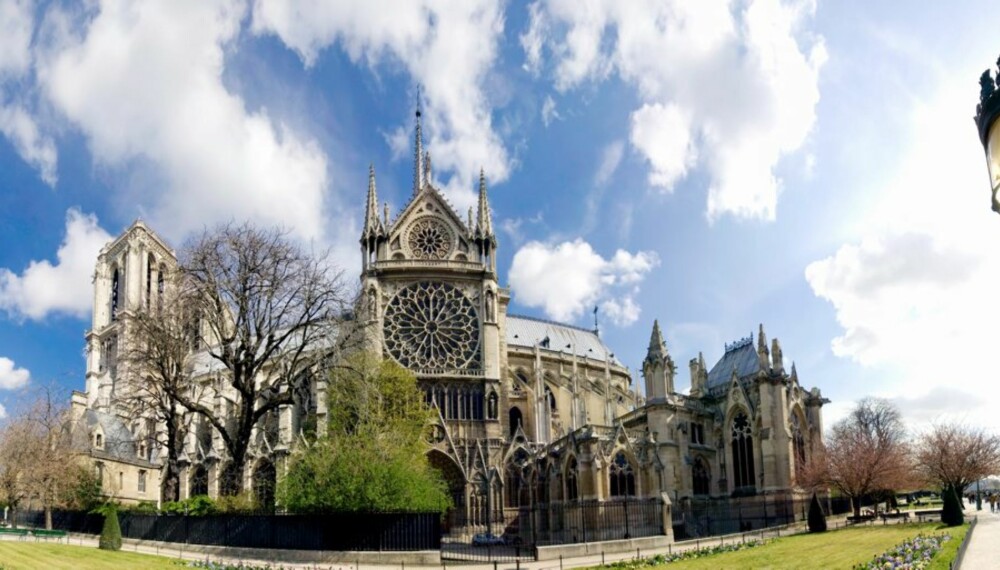 Notre Dame-katedralen i Paris. Notre Dame-katedralen i Paris.