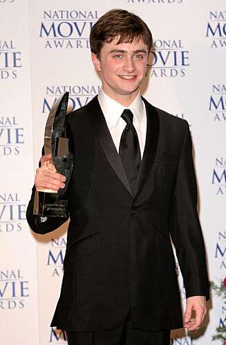 PRISVINNER: Daniel vant i kategorien "Beste mannlige opptreden" for sin rolle i "Harry Potter og Mysteriekammeret" under National Movie Awards 2007 i London PRISVINNER: Daniel vant i kategorien "Beste mannlige opptreden" for sin rolle i "Harry Potter og Mysteriekammeret" under National Movie Awards 2007 i London