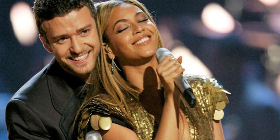 SANG DUETT: Jusrin Timberlake og Beyoncé Knowles fremførte sangen «Ain¿t Nothing Like the Real Thing» på Fashion Rocks konserten i New York 5. september. SANG DUETT: Jusrin Timberlake og Beyoncé Knowles fremførte sangen «Ain¿t Nothing Like the Real Thing» på Fashion Rocks konserten i New York 5. september.