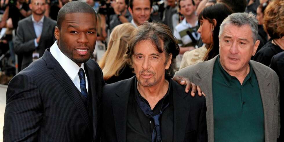 FANTASTISK: Rapperen 50 Cent synes det er helt fantastisk at han fikk lov til å spille mot Al Pacino og Robert De Niro. FANTASTISK: Rapperen 50 Cent synes det er helt fantastisk at han fikk lov til å spille mot Al Pacino og Robert De Niro.