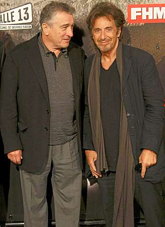 ENDELIG SAMMEN: Endelig har Robert De Niro og Al Pacino spilt sammen igjen. De er aktuelle med filmen "Righteous Kill". ENDELIG SAMMEN: Endelig har Robert De Niro og Al Pacino spilt sammen igjen. De er aktuelle med filmen "Righteous Kill".