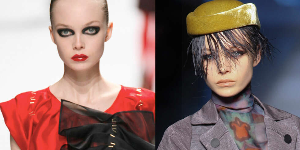 BARE DE STORE: Siri har virkelig slått seg gjennom og går nå for de aller største motehusene under moteukene. Her går hun for Viktor og Rolf (t.v.) og Mode Donna. BARE DE STORE: Siri har virkelig slått seg gjennom og går nå for de aller største motehusene under moteukene. Her går hun for Viktor og Rolf (t.v.) og Mode Donna.