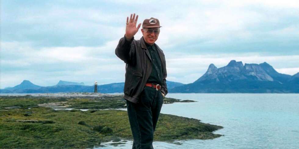 ELSKET NORGE: Den tyske skuespilleren Horst Tappert, alias Derrick, var en sann norgesvenn og tilbrakte flere ferier på Tranøy. ELSKET NORGE: Den tyske skuespilleren Horst Tappert, alias Derrick, var en sann norgesvenn og tilbrakte flere ferier på Tranøy.