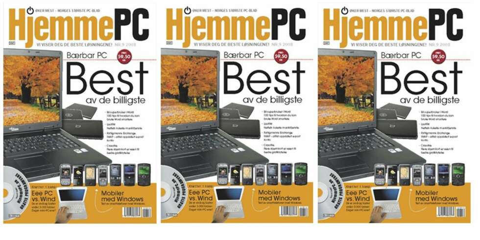 HjemmePC nr. 9 (september) 2008 er i salg fra og med mandag 1. september. HjemmePC nr. 9 (september) 2008 er i salg fra og med mandag 1. september.