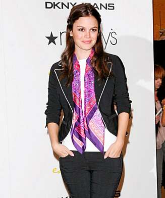 Rachel Bilson har funnet veien til Vibekes topp tre. Rachel Bilson har funnet veien til Vibekes topp tre.