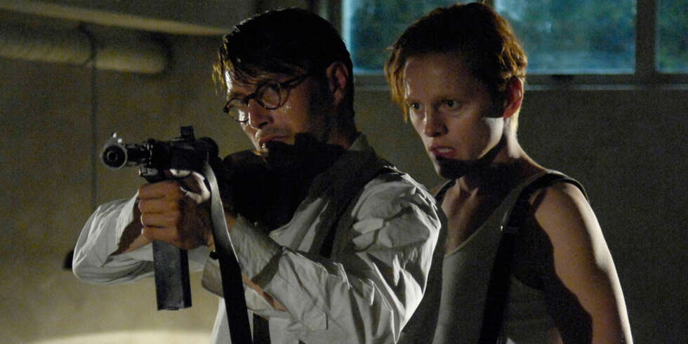 Fra den danske filmen FLammen & Citronen. Her ser du skuespillerne Mads Mikkelsen og Thure Lindhardt. Fra den danske filmen FLammen & Citronen. Her ser du skuespillerne Mads Mikkelsen og Thure Lindhardt.