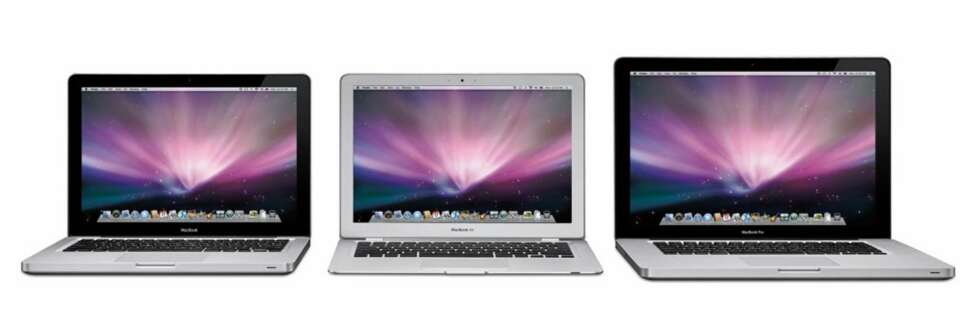 FAMILIE: MacBook-familen ser slik ut etter den seneste oppgraderingen. FAMILIE: MacBook-familen ser slik ut etter den seneste oppgraderingen.