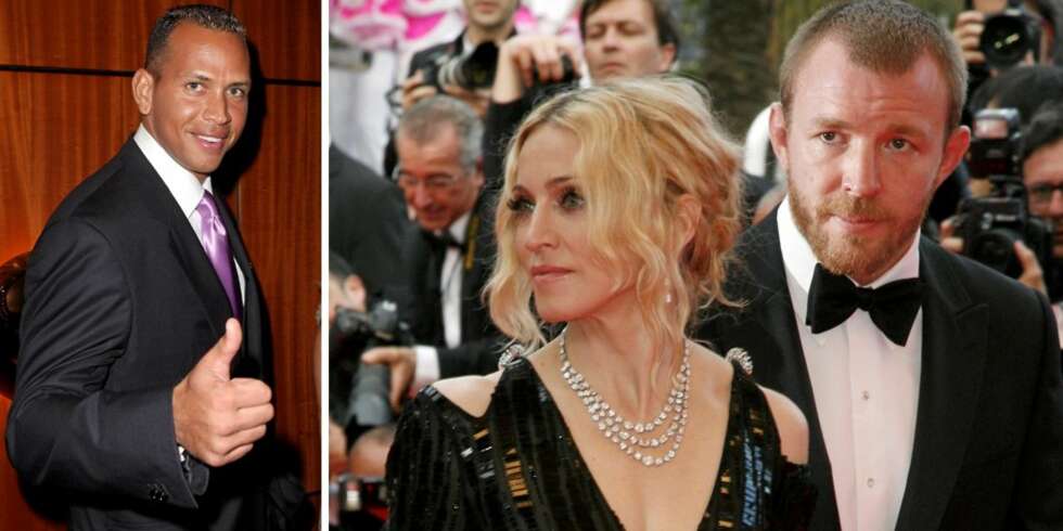BITTERT OPPGJØR: Alex Rodriguez og Madonna ville holde forholdet sitt hemmelig fram til hun hadde tatt ut skilsmisse fra ektemann Guy Ritchie. BITTERT OPPGJØR: Alex Rodriguez og Madonna ville holde forholdet sitt hemmelig fram til hun hadde tatt ut skilsmisse fra ektemann Guy Ritchie.