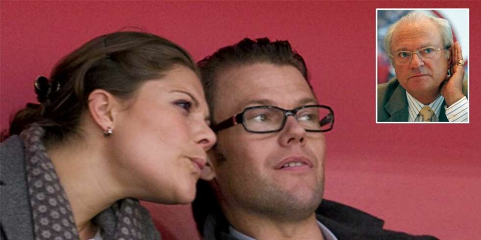 Kronprinsesse Victorias grumme far, kong Carl Gustaf, bifaller ikke at hun gifter seg med kjæreste og samboer Daniel Westing. Kronprinsesse Victorias grumme far, kong Carl Gustaf, bifaller ikke at hun gifter seg med kjæreste og samboer Daniel Westing.
