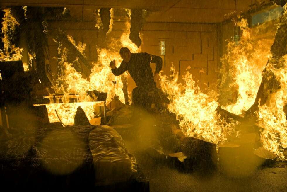 Helvete løs i Quantum of Solace. Helvete løs i Quantum of Solace.