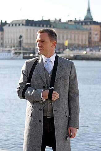 Blek, men fatlet. Daniel Craig på promo-besøk i Stockholm forrige uke. Blek, men fatlet. Daniel Craig på promo-besøk i Stockholm forrige uke.