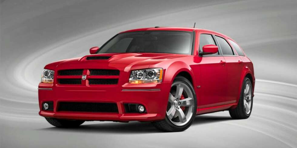 NO MAGNUM: Men det er ikke bare utlendinger amerikanerne er skeptiske til. Også Dodge Magnum sliter fælt, og modellen står ikke oppført i 2009-utvalget. NO MAGNUM: Men det er ikke bare utlendinger amerikanerne er skeptiske til. Også Dodge Magnum sliter fælt, og modellen står ikke oppført i 2009-utvalget.