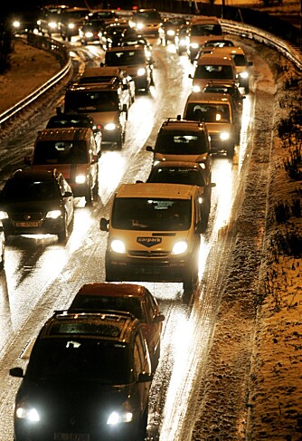 SNØEN I FORFJOR: Trondheimsveien i Oslo november 2006. SNØEN I FORFJOR: Trondheimsveien i Oslo november 2006.