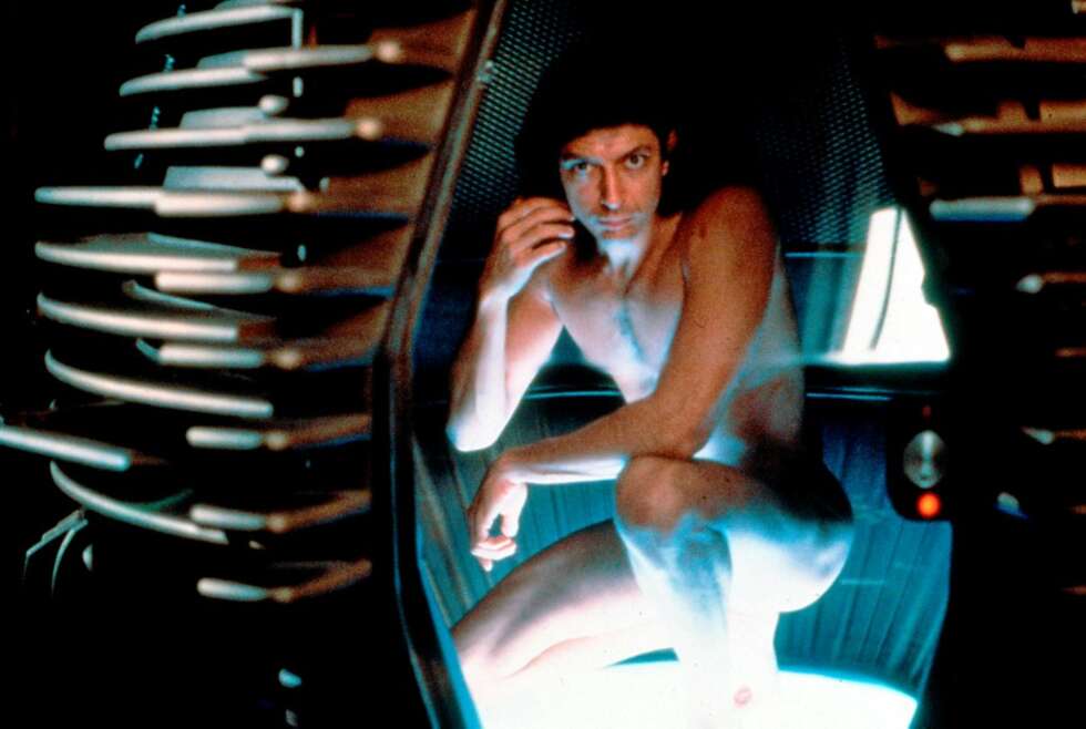 Jeff Goldblum slo igjennom som den geniale, men akk så sprø vitenskapsmannen Seth Brundle i 80-tallsgrøsseren «Fluen». Jeff Goldblum slo igjennom som den geniale, men akk så sprø vitenskapsmannen Seth Brundle i 80-tallsgrøsseren «Fluen».